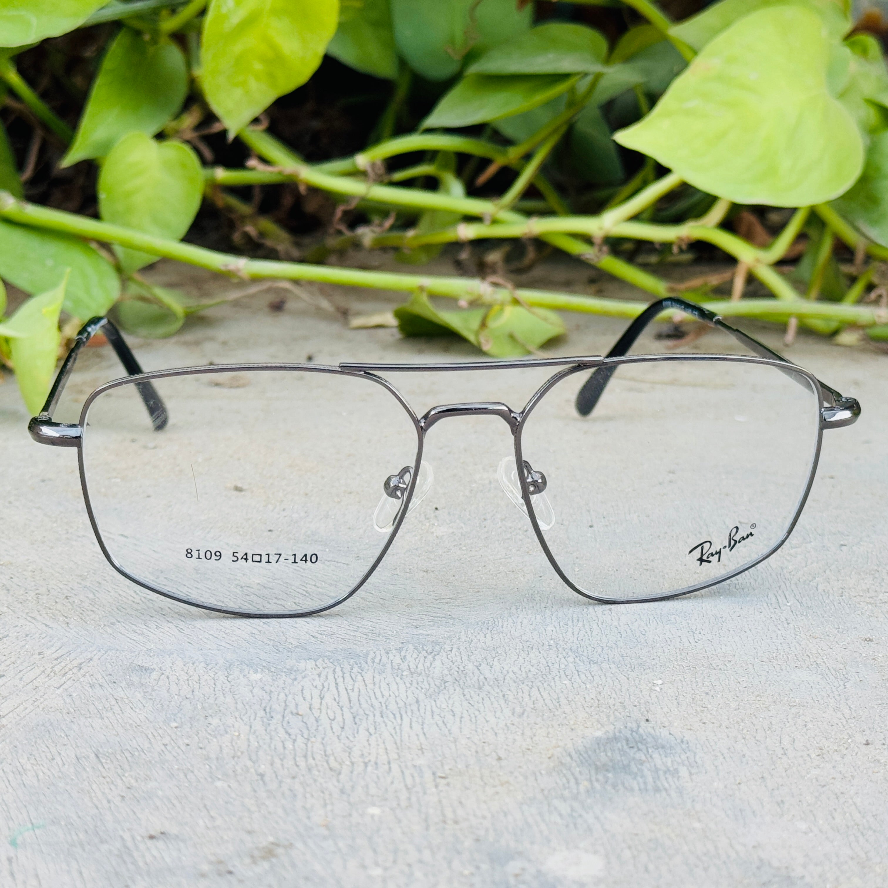 RayBan – 8109 – 54 - Grey – Metal – Optics – Unisex
