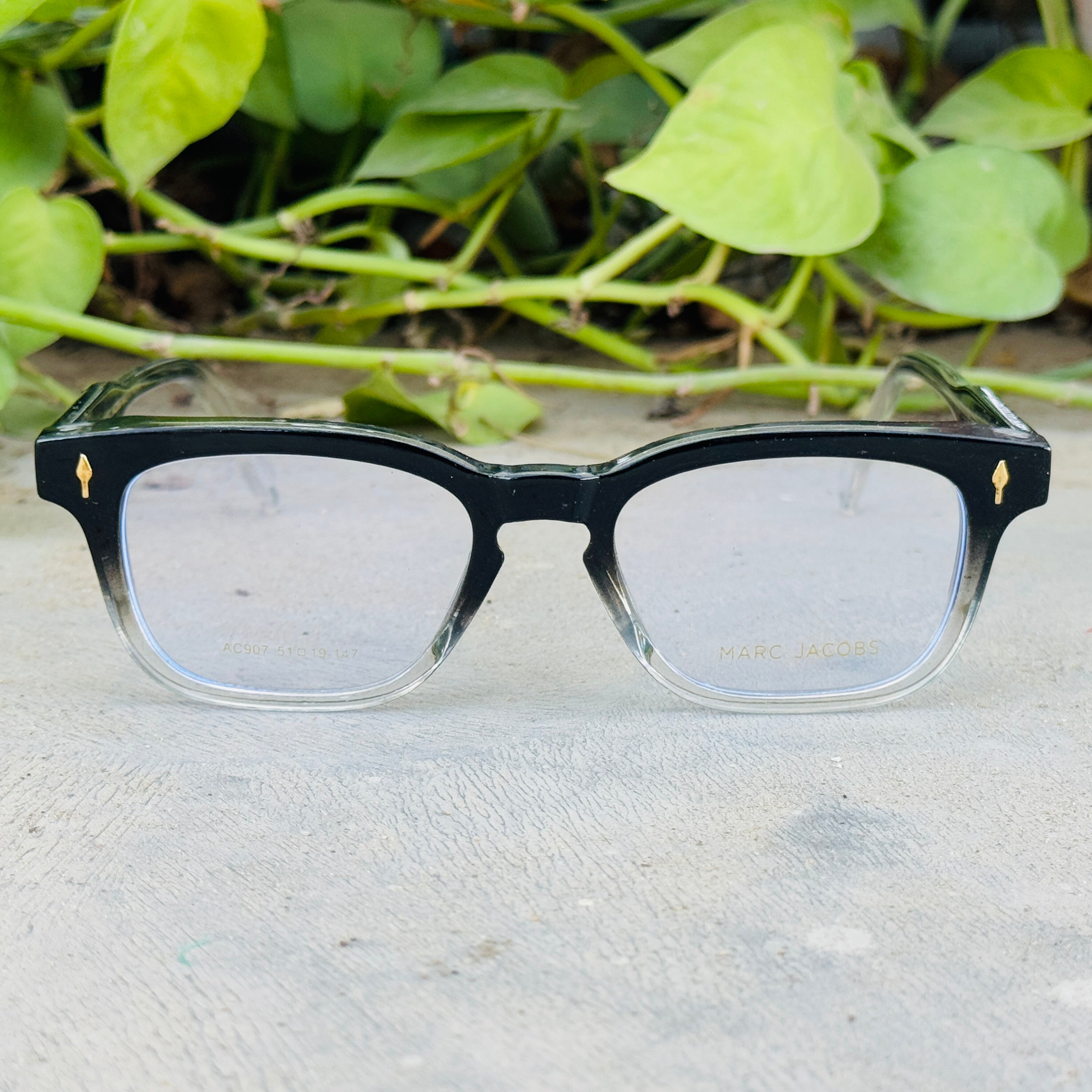 Marc Jacobs – 907 – 51 - Black Transparent – Acetate – Optics – Unisex
