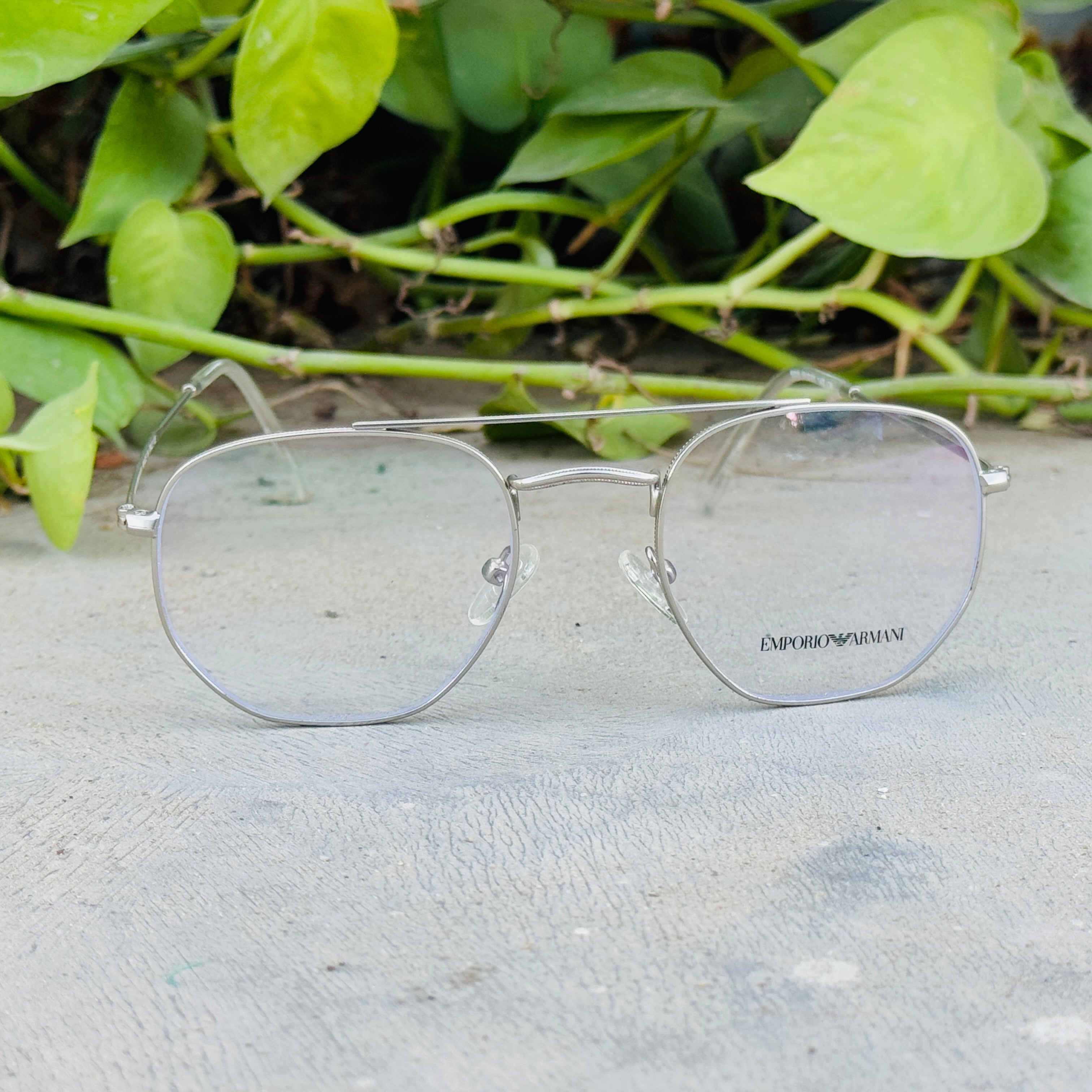 Emporio Armani – 8111 – 51 - Silver – Metal – Optics – Unisex