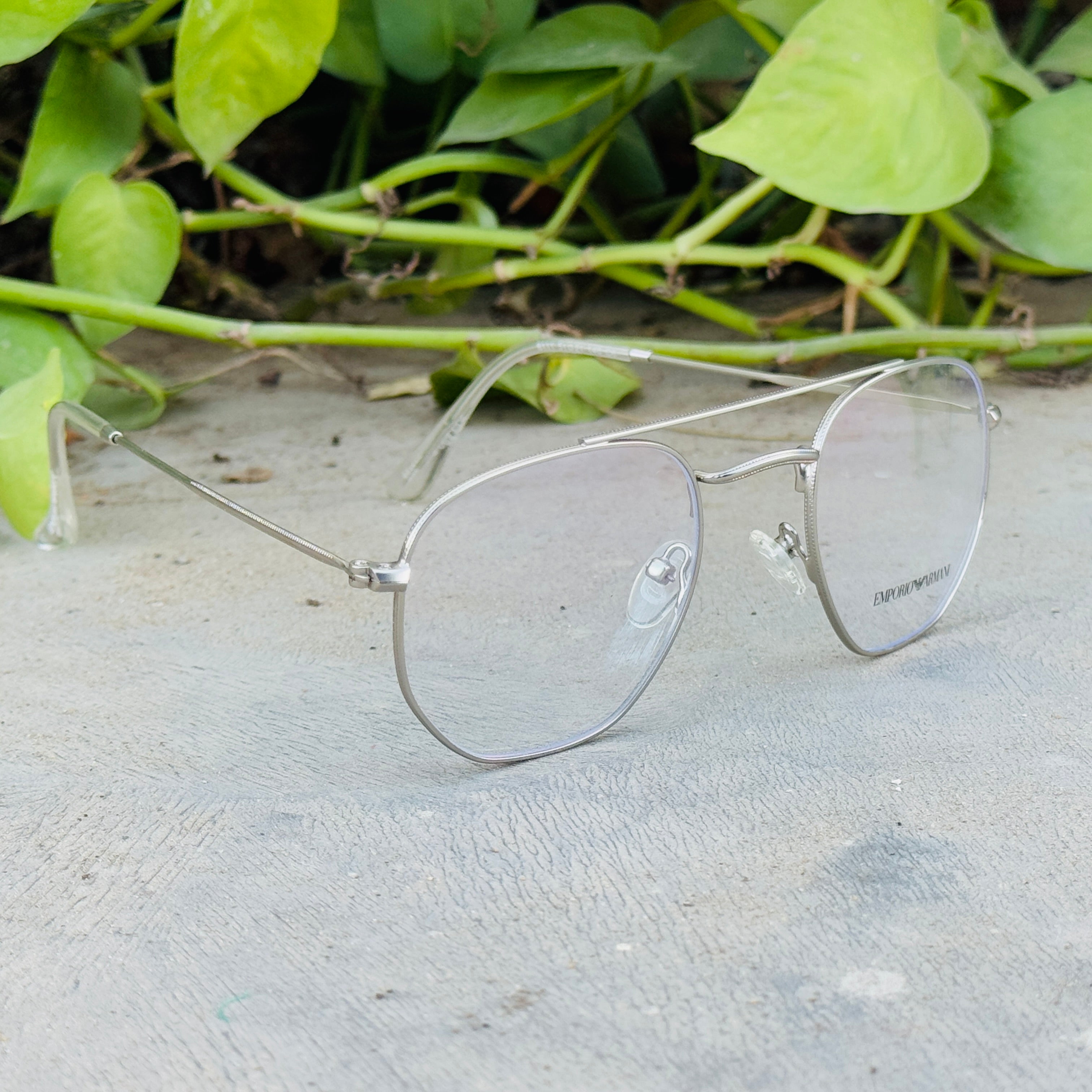 Emporio Armani – 8111 – 51 - Silver – Metal – Optics – Unisex