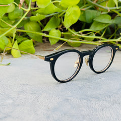 Gentle Monster – 032 – 45 – Golden Black – Acetate – Metal - Optics – Unisex - Premium (Original)