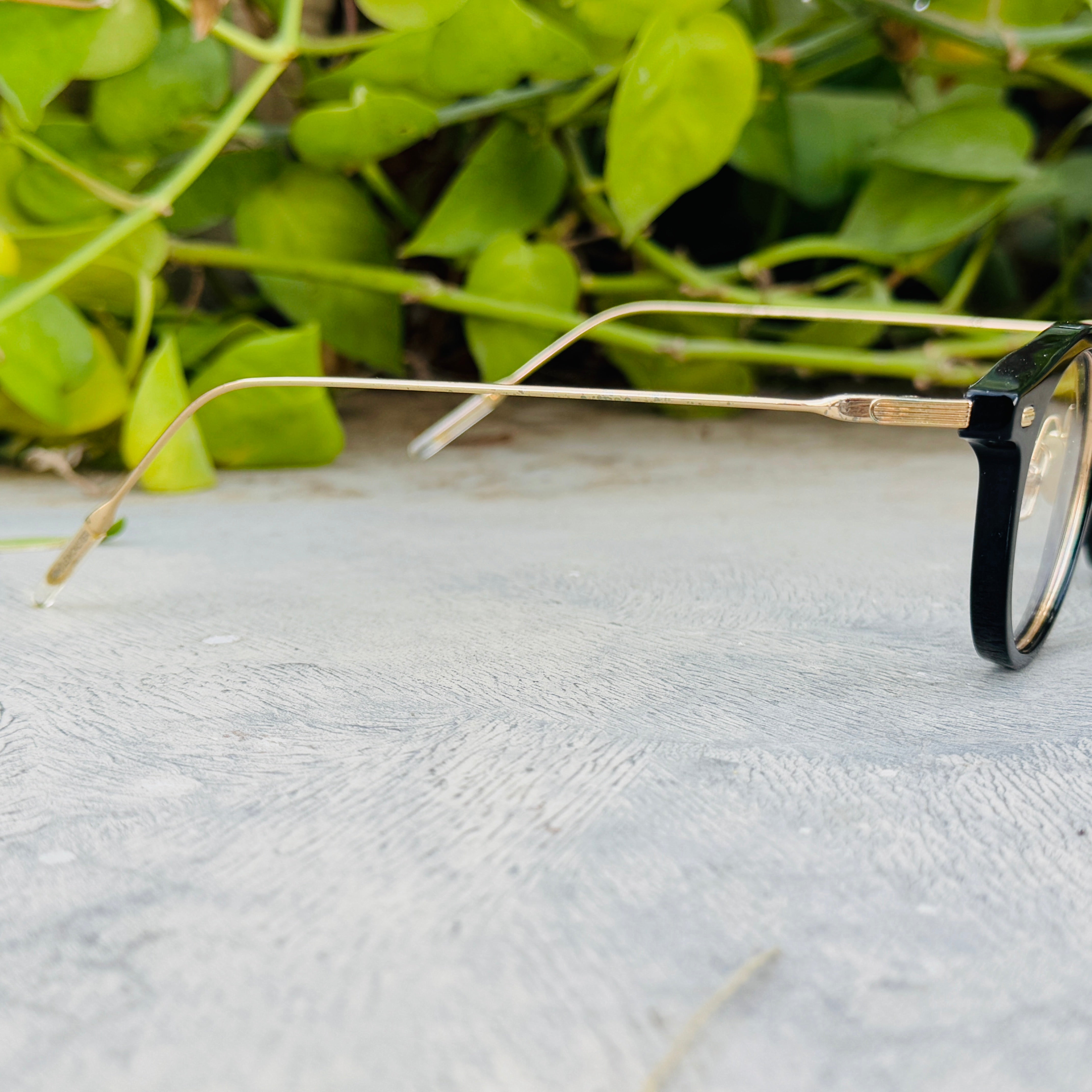 Gentle Monster – 032 – 45 – Golden Black – Acetate – Metal - Optics – Unisex - Premium (Original)