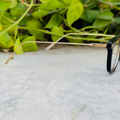 Gentle Monster – 032 – 45 – Golden Black – Acetate – Metal - Optics – Unisex - Premium (Original)