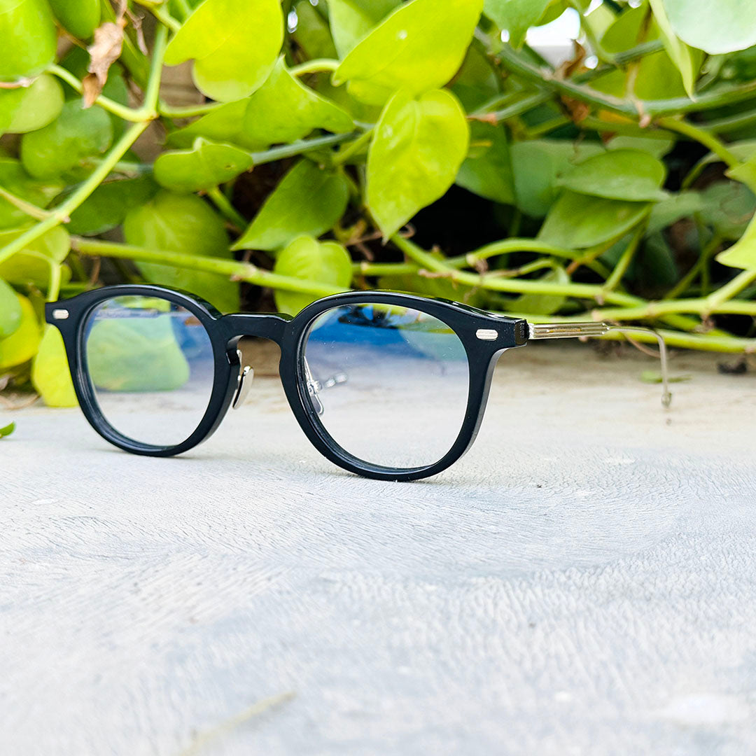 Gentle Monster – 032 – 45 – Silver Black – Acetate – Metal - Optics – Unisex - Premium (Original)
