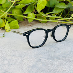 Gentle Monster – 032 – 45 – Silver Black – Acetate – Metal - Optics – Unisex - Premium (Original)
