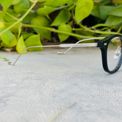 Gentle Monster – 032 – 45 – Silver Black – Acetate – Metal - Optics – Unisex - Premium (Original)