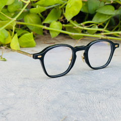 Gentle Monster – 032 – 47 – Golden Black – Acetate – Metal - Optics – Unisex - Premium (Original)