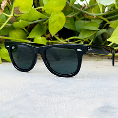 RayBan – 2140 – 50 – Black –  Acetate- Sunglasses – Unisex - Premium