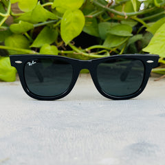 RayBan – 2140 – 50 – Black –  Acetate- Sunglasses – Unisex - Premium