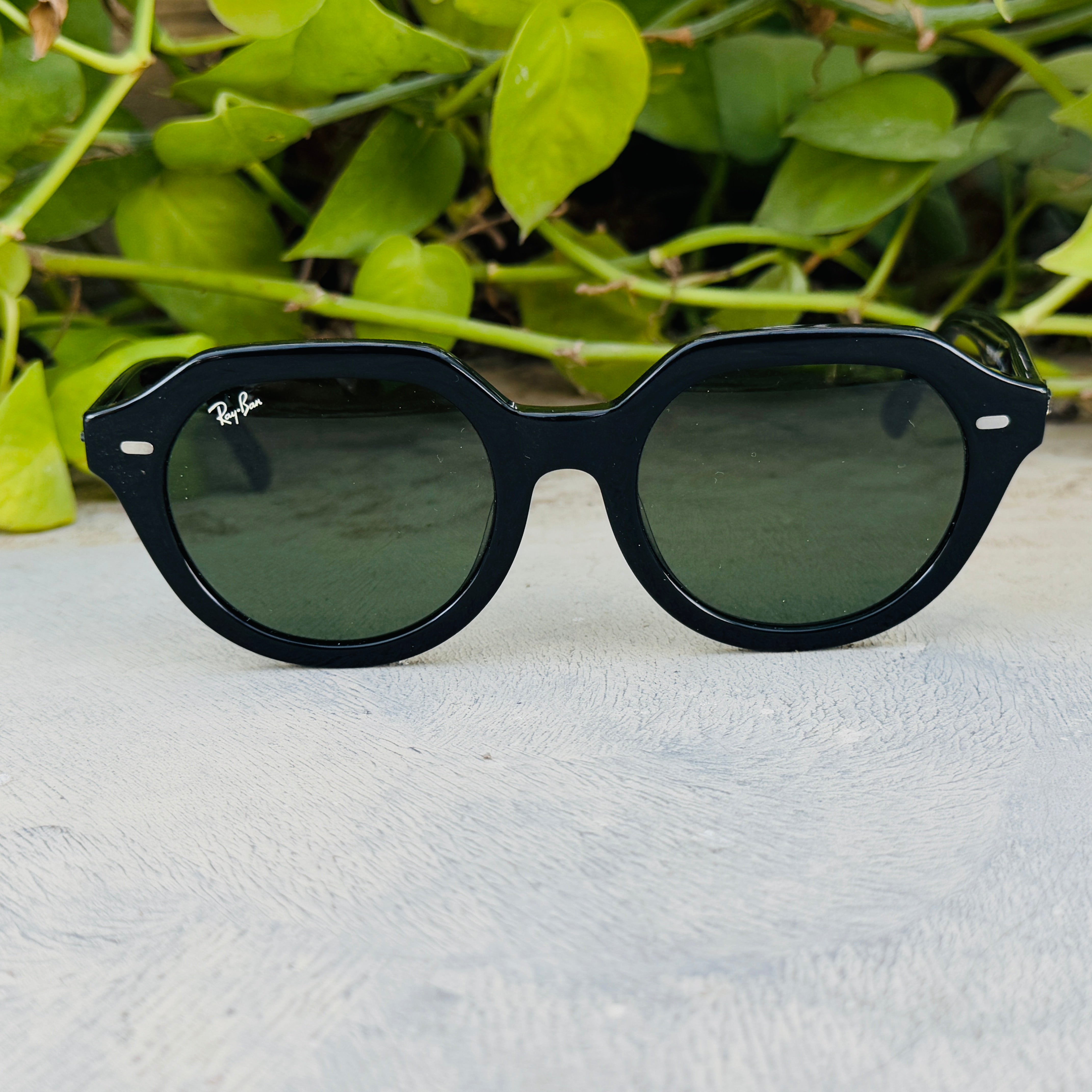RayBan – 4399 – 53 – Black Green –  Acetate- Sunglasses – Unisex - Premium