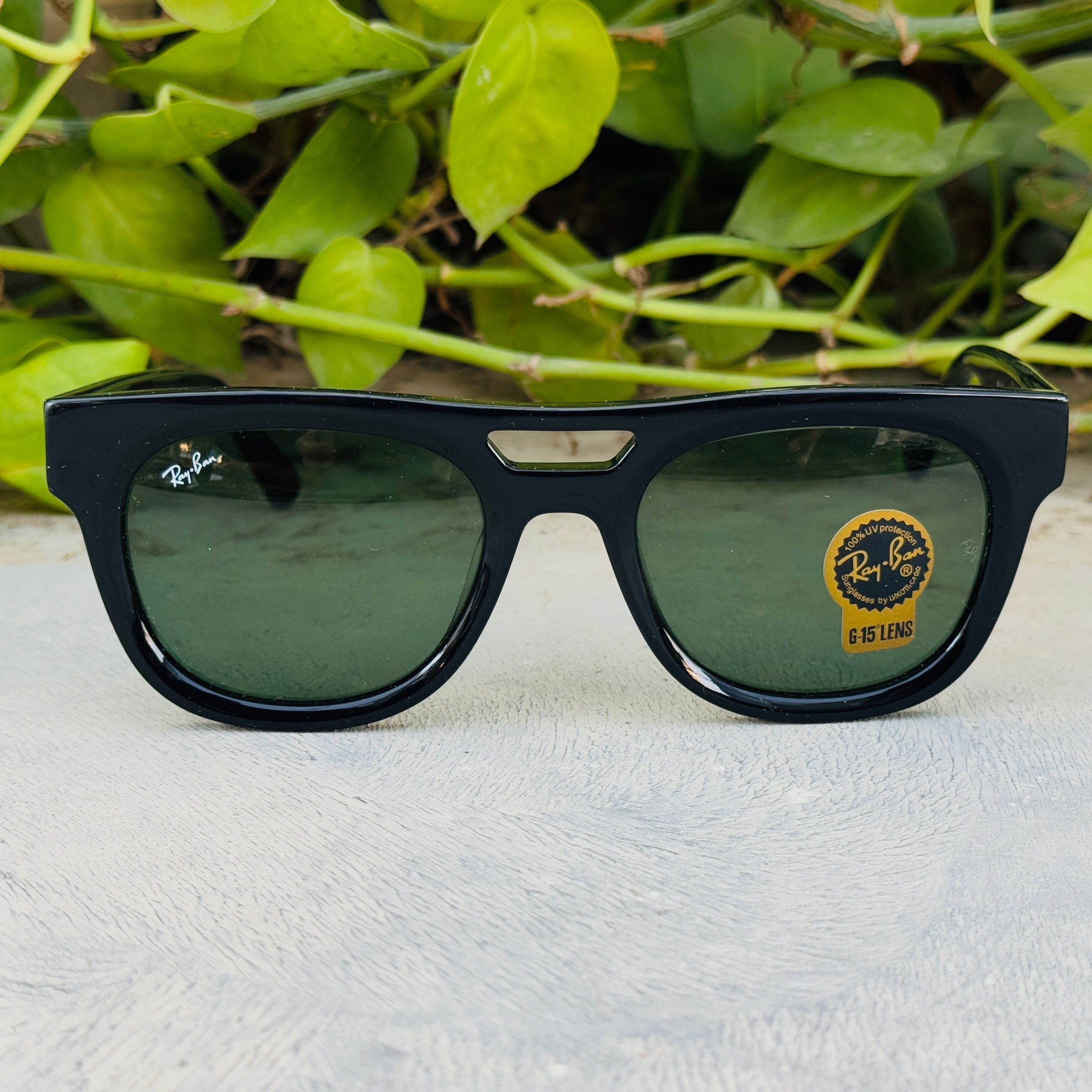 RayBan – 4426 – 54 – Black Green –  Acetate- Sunglasses – Unisex - Premium