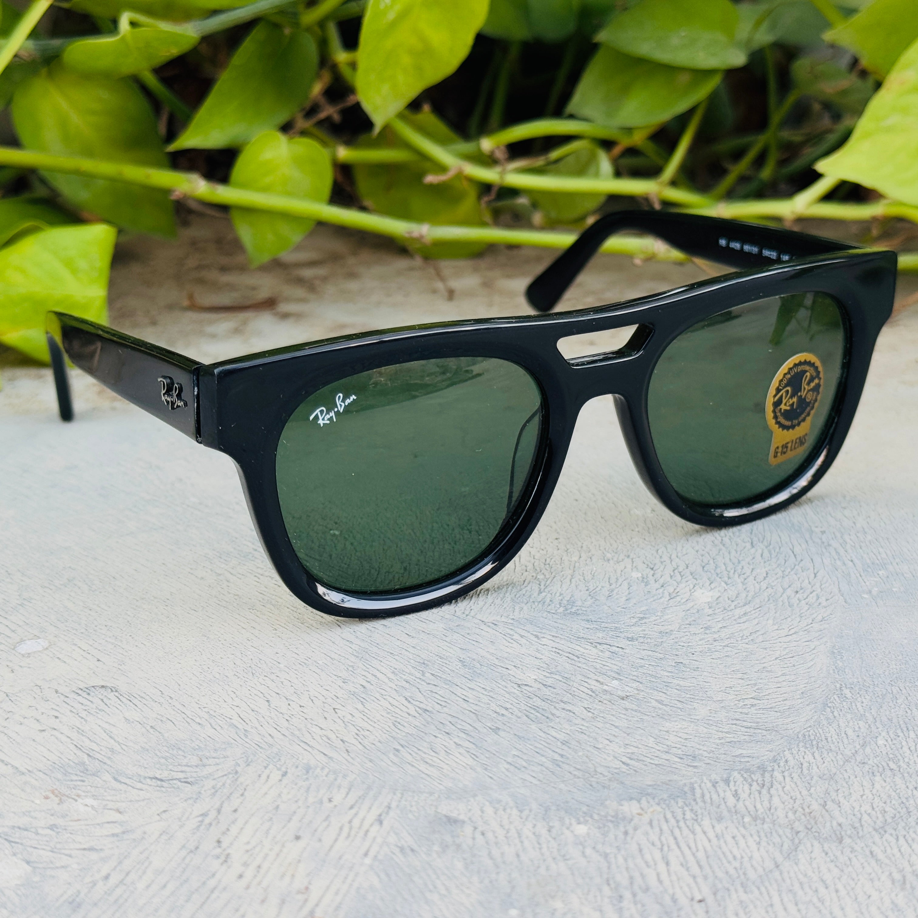 RayBan – 4426 – 54 – Black Green –  Acetate- Sunglasses – Unisex - Premium