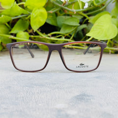 Lacoste – 8009 – 54 – Brown –  Acetate - Optics – Unisex - Premium