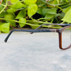 Lacoste – 8009 – 54 – Brown –  Acetate - Optics – Unisex - Premium