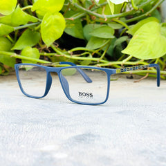 Boss – 371 – 55 – Silver Blue –  Acetate - Metal - Optics – Unisex - Premium