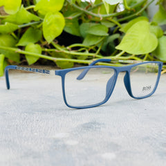 Boss – 371 – 55 – Silver Blue –  Acetate - Metal - Optics – Unisex - Premium