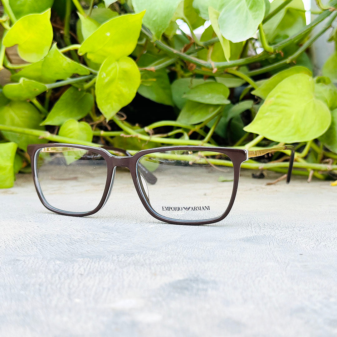 Armani – 6322 – 566 – Brown Golden –  Acetate - Metal - Optics – Unisex - Premium