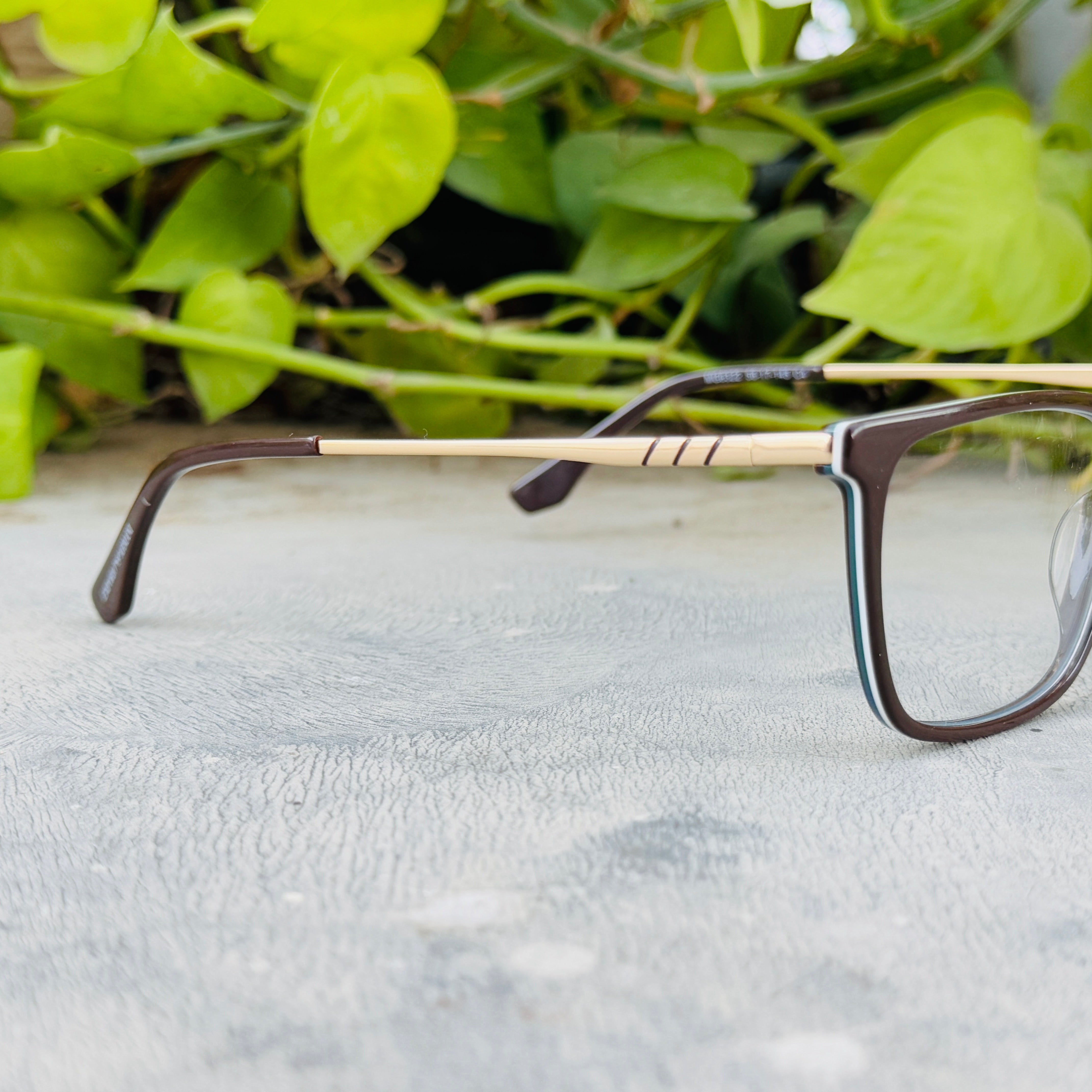 Armani – 6322 – 566 – Brown Golden –  Acetate - Metal - Optics – Unisex - Premium