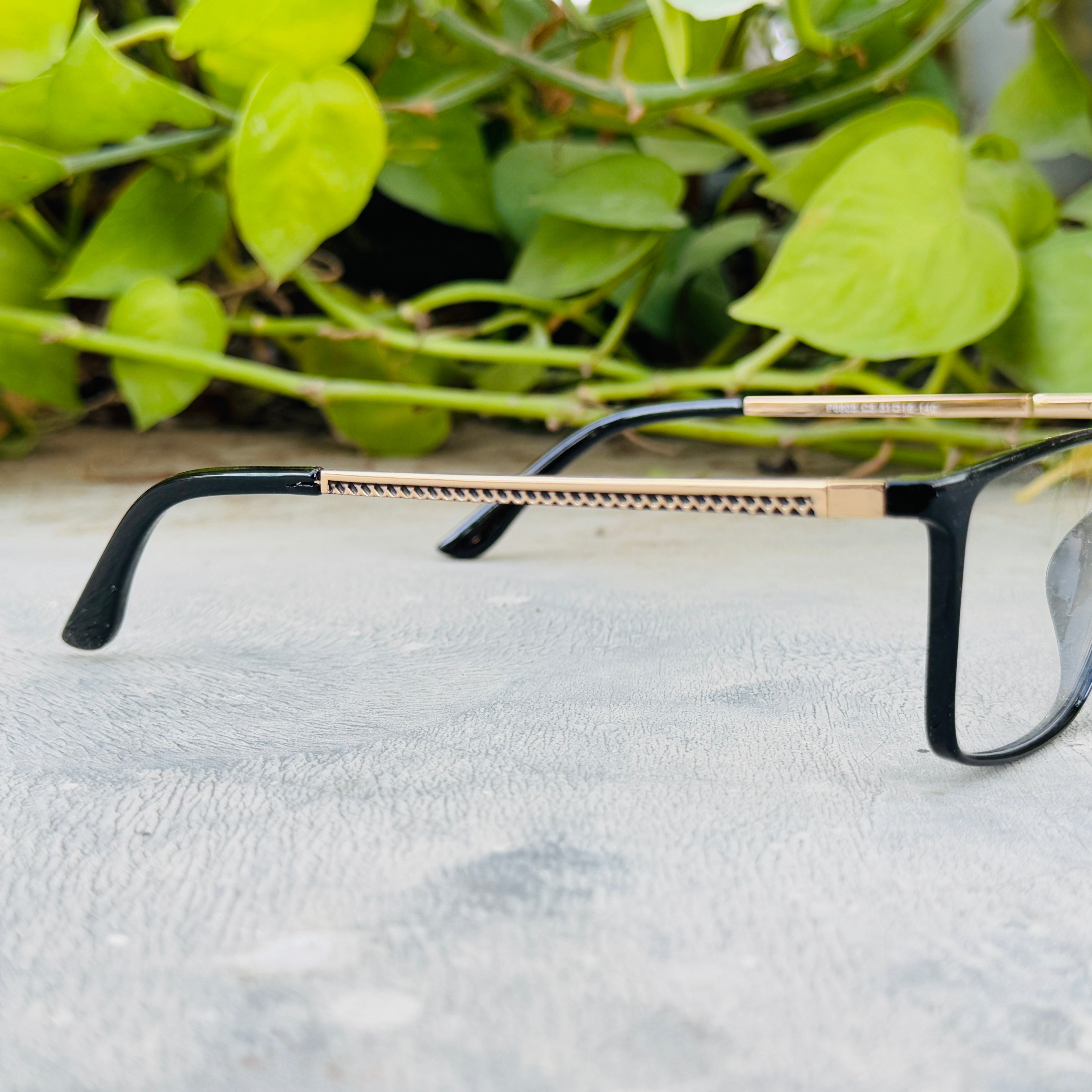 Prada – 8805 – 51 – Golden Black –  Acetate - Metal - Optics – Unisex - Premium