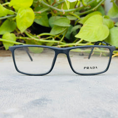 Prada – 85230 – 53 – Silver Black –  Acetate - Metal - Optics – Unisex - Premium