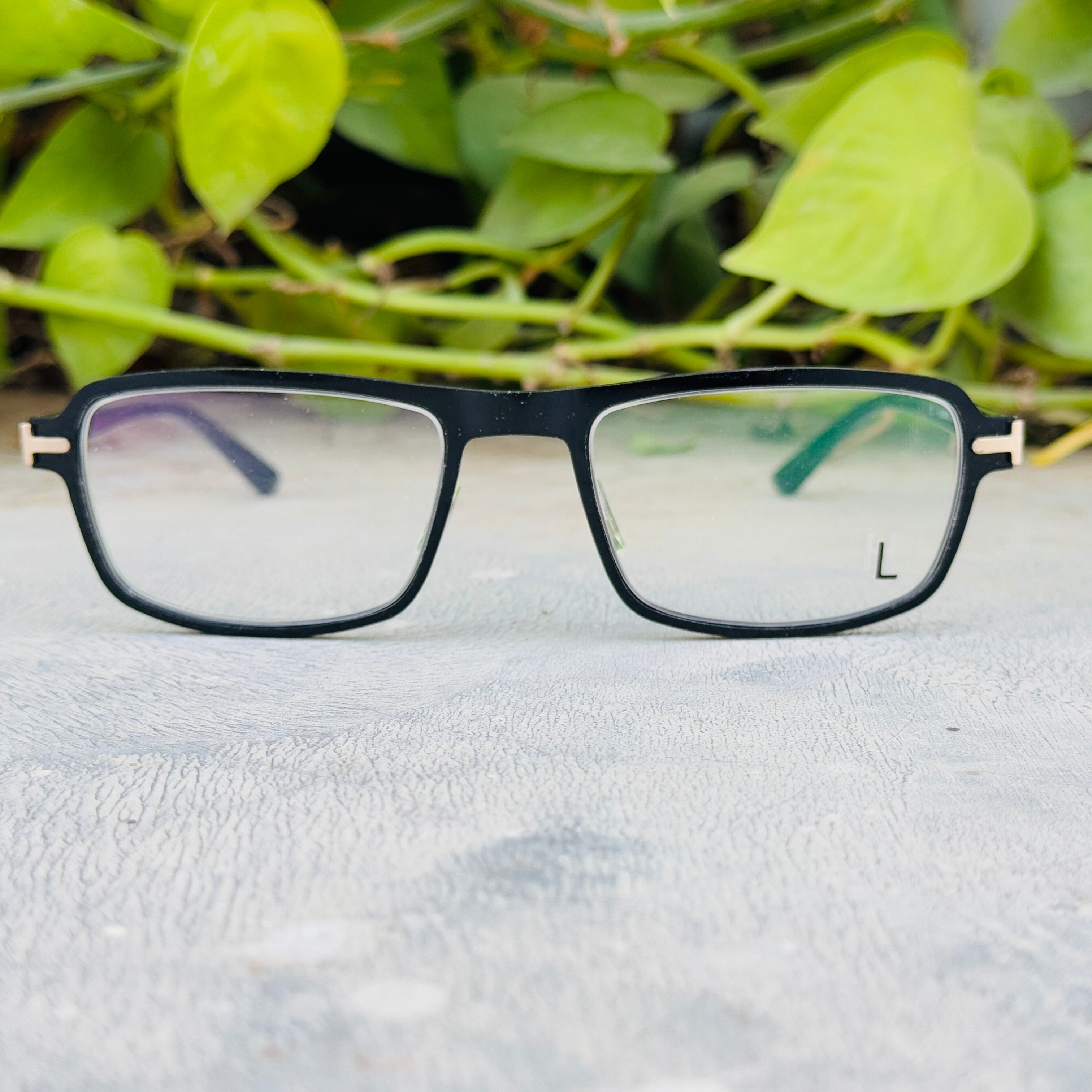 H Lewis – 952 – 54 – Black Gold –  Acetate - Optics – Unisex - Premium