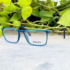 Prada – 5233 – 51 – Silver Blue – Metal - Acetate - Optics – Unisex - Premium