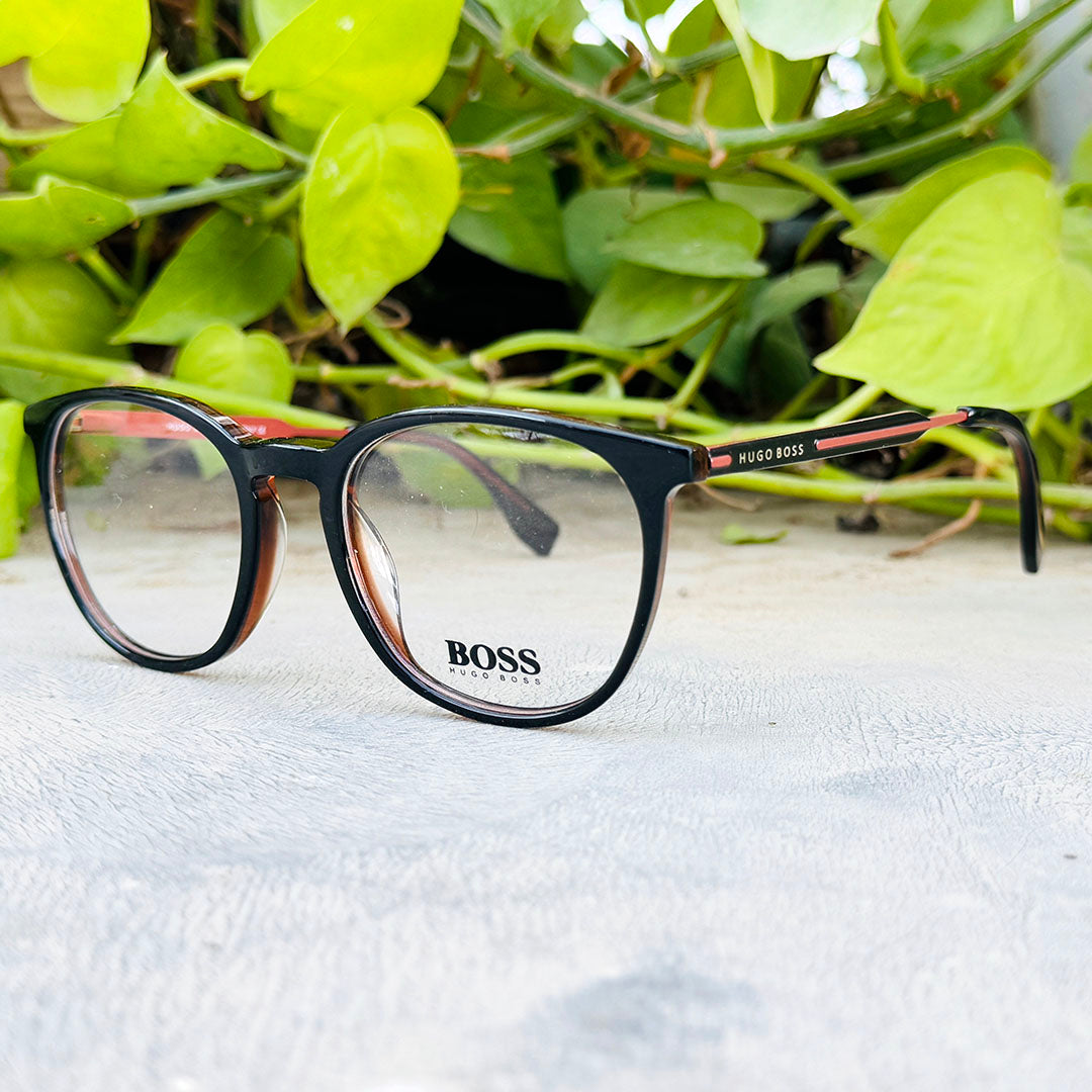Boss – 7350 – 51 – Red Black –  Acetate - Optics – Unisex - Premium