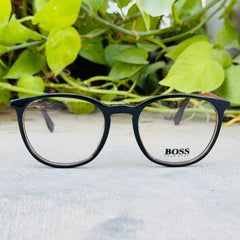Boss – 7350 – 51 – Red Black –  Acetate - Optics – Unisex - Premium