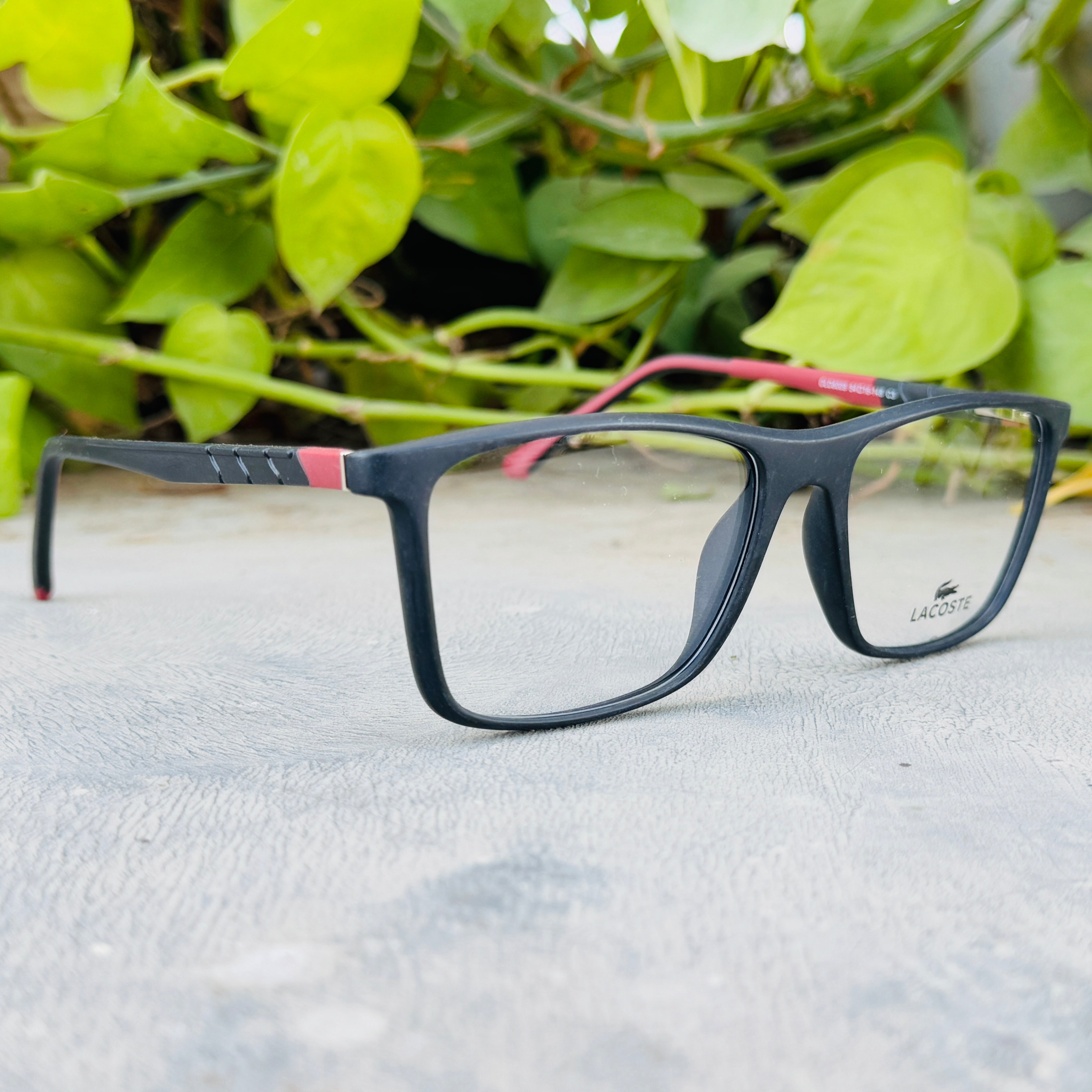Lacoste – 8009 – 54 – Red Black –  Acetate - Optics – Unisex - Premium