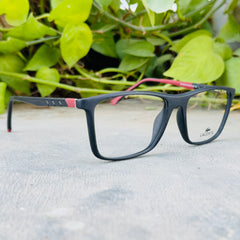 Lacoste – 8009 – 54 – Red Black –  Acetate - Optics – Unisex - Premium