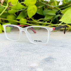 Prada – 8016 – 52 – Transparent Black – Acetate - Optics – Unisex - Premium