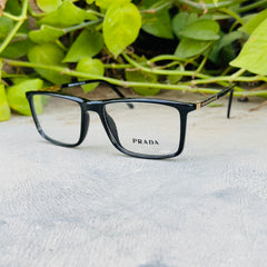 Prada – 5230 – 53 – Golden Black – Acetate - Optics – Unisex - Premium
