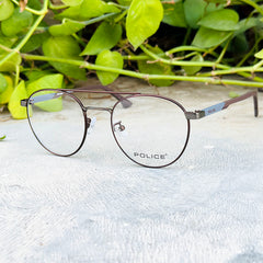 Police – 517 – 50 – Brown – Metal - Optics – Unisex - Premium