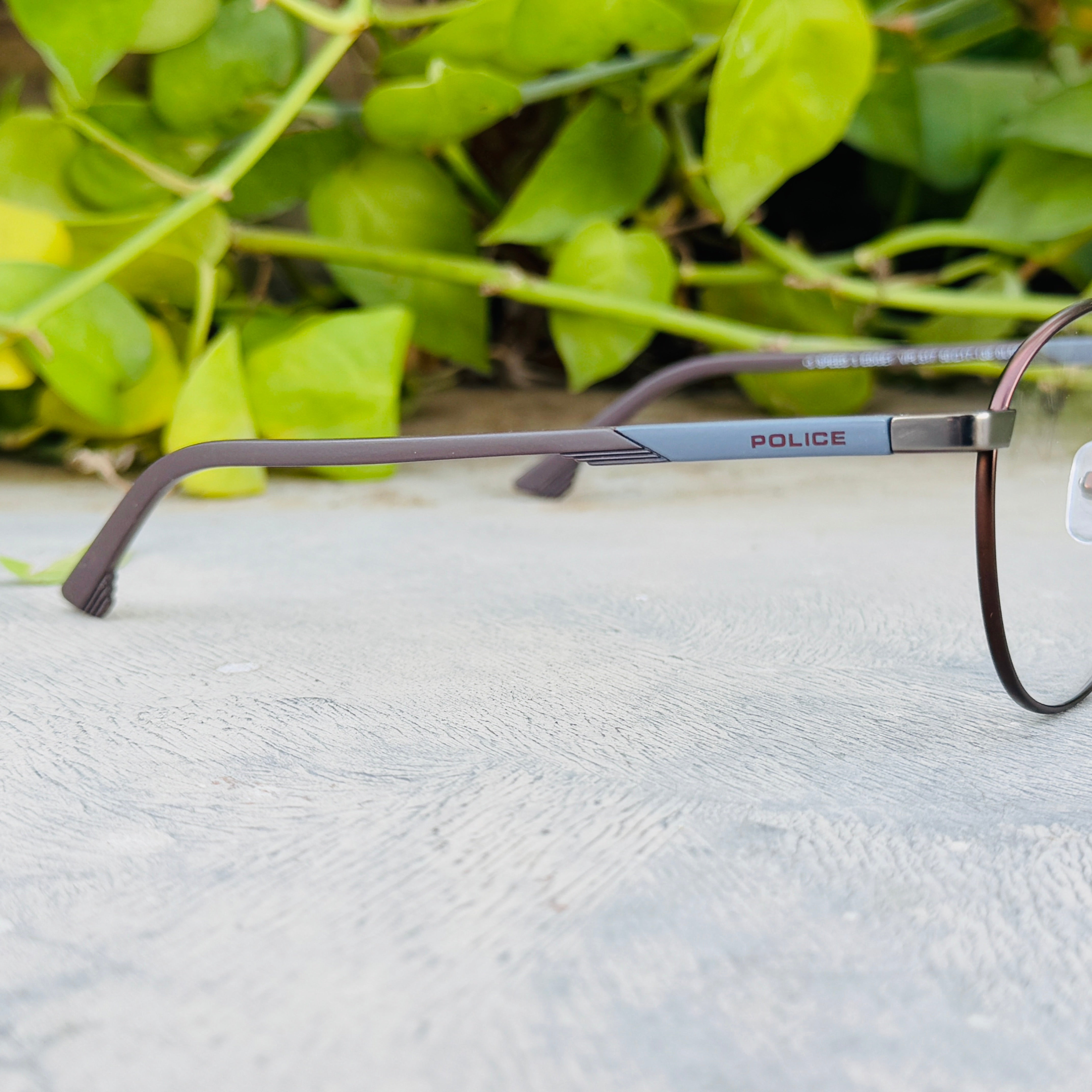 Police – 517 – 50 – Brown – Metal - Optics – Unisex - Premium