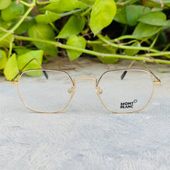 Mont Blanc – 179 – 47 – Golden – Metal - Optics – Unisex - Premium