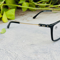 Ocelot – 9018 – 53 – Golden Black – Acetate - Metal - Optics – Unisex - Premium