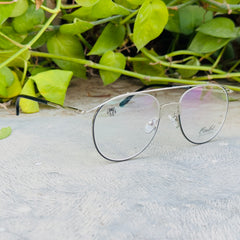 Ocelot – 9010 – 51 – Silver Black – Metal - Optics – Unisex - Premium
