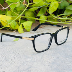 Prada – 5056 – 53 – Golden Black –  Acetate - Optics – Unisex - Premium