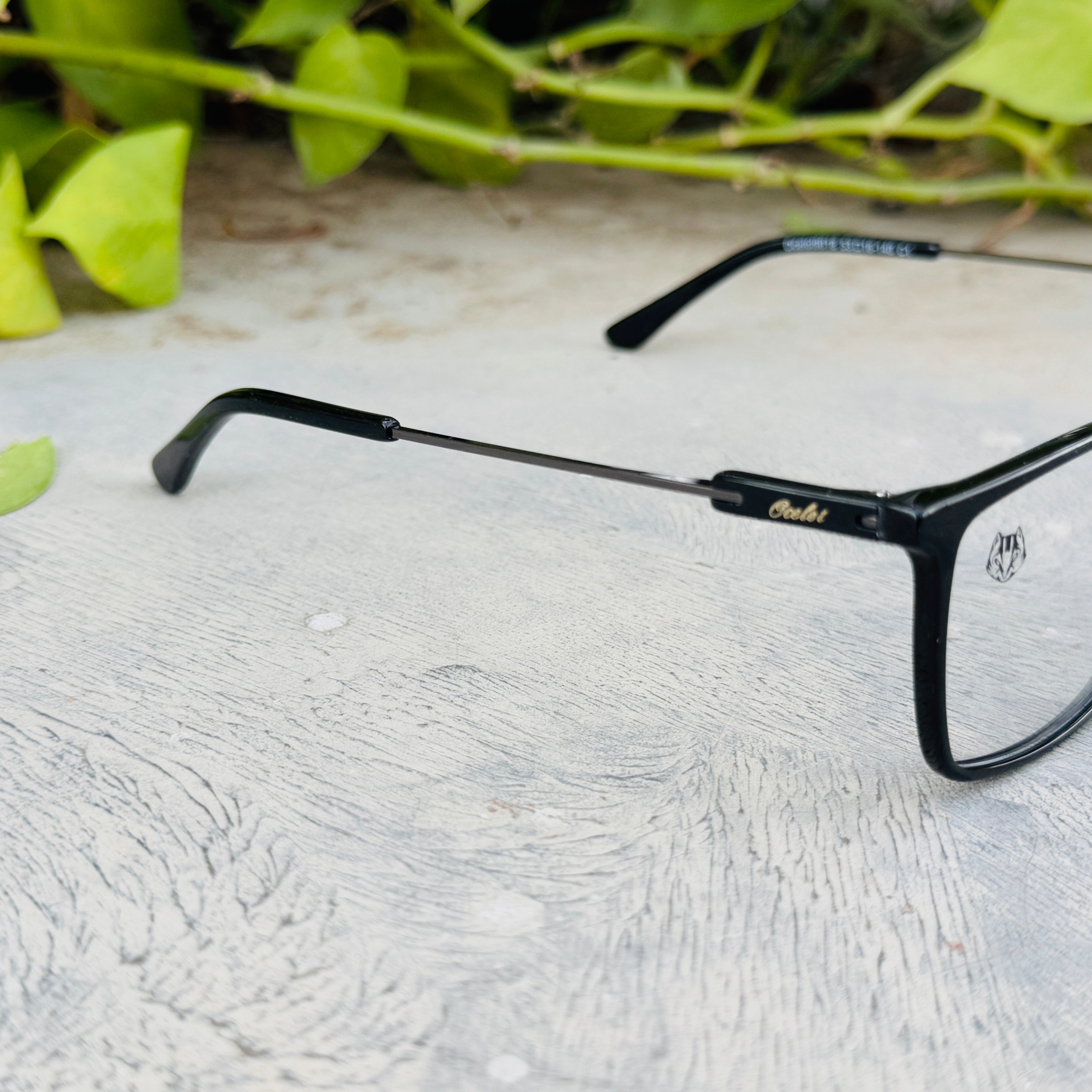 Ocelot – 9018 – 53 – Black – Acetate - Metal - Optics – Unisex - Premium