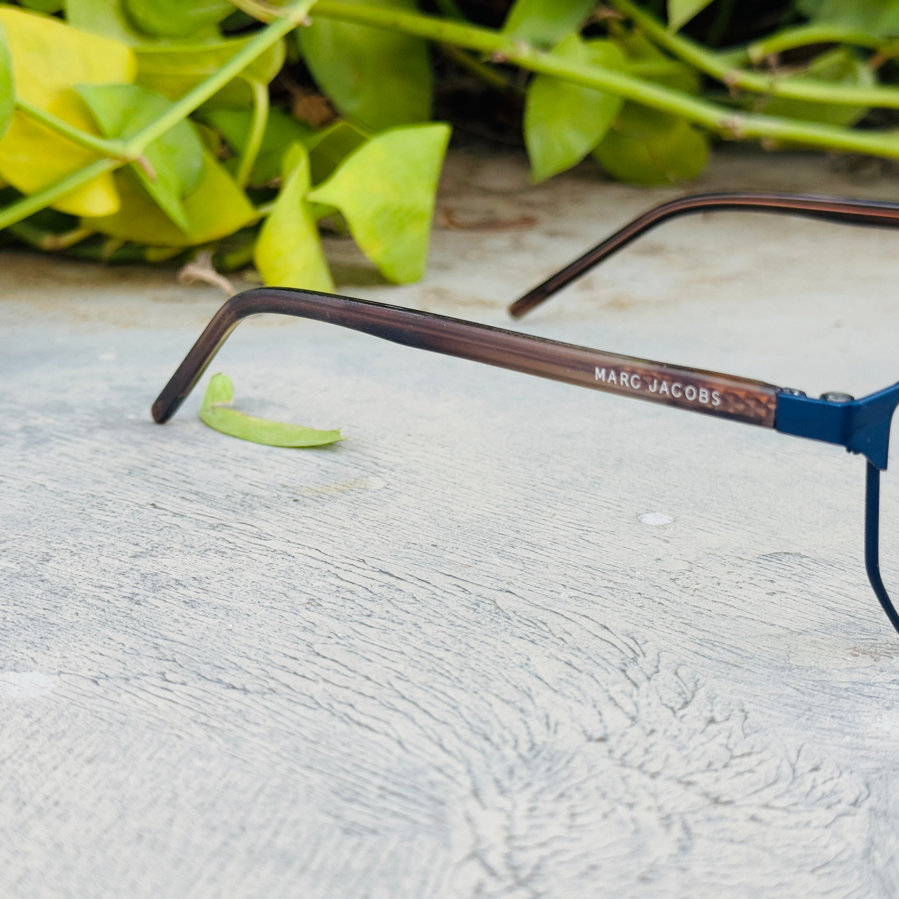 Marc Jacobs – 6855 – 55 - Brown Blue  / Yellow / Black – Metal - Optics – Unisex - Attachments