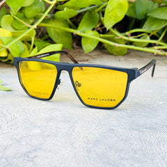 Marc Jacobs – 6855 – 55 - Brown Blue  / Yellow / Black – Metal - Optics – Unisex - Attachments