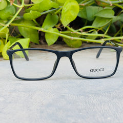 Gucci – 5640 – 53 – Silver Matte Black –  Acetate - Metal - Optics – Unisex - Premium