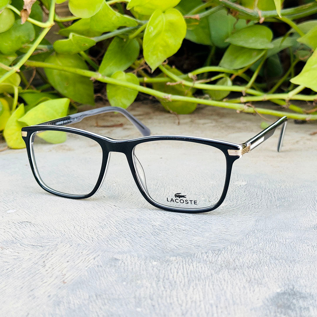 Lacoste – 7543 – 55 -Black Grey – Acetate - Optics – Unisex - Premium
