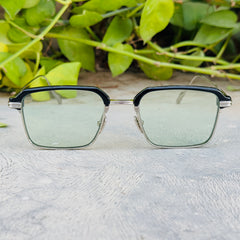 Gentle Monster – 01 – 54 – Silver Green – Acetate – Metal - Sunglasses – Unisex - Premium (Original)