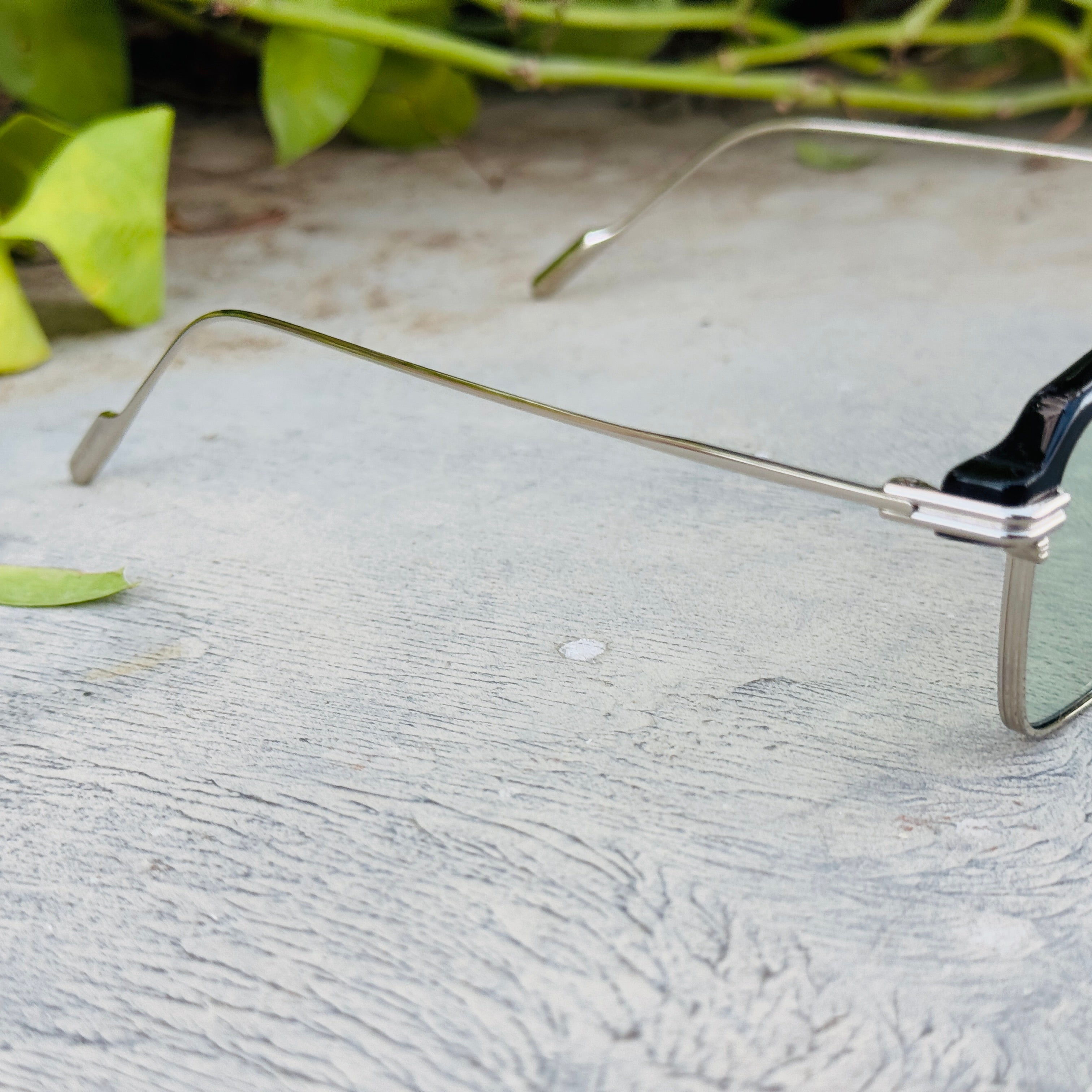 Gentle Monster – 01 – 54 – Silver Green – Acetate – Metal - Sunglasses – Unisex - Premium (Original)