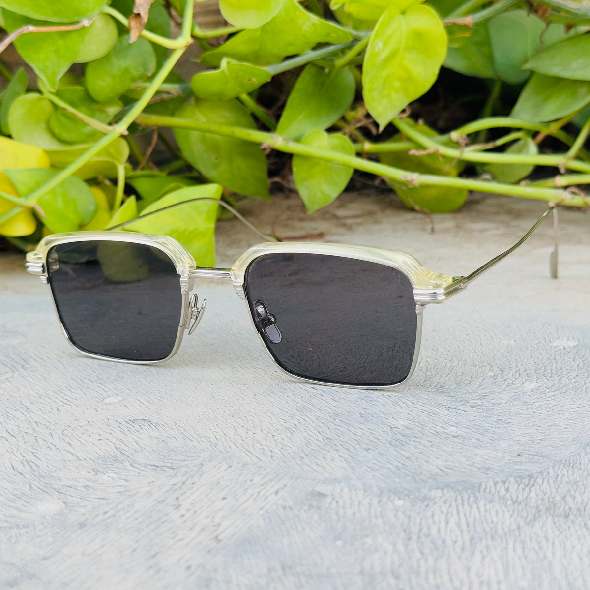 Gentle Monster – 01 – 54 – Silver Black – Acetate – Metal - Optics – Unisex - Premium (Original)