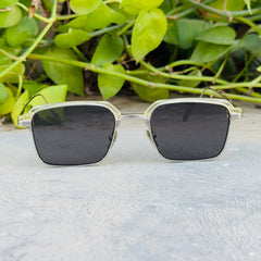 Gentle Monster – 01 – 54 – Silver Black – Acetate – Metal - Optics – Unisex - Premium (Original)