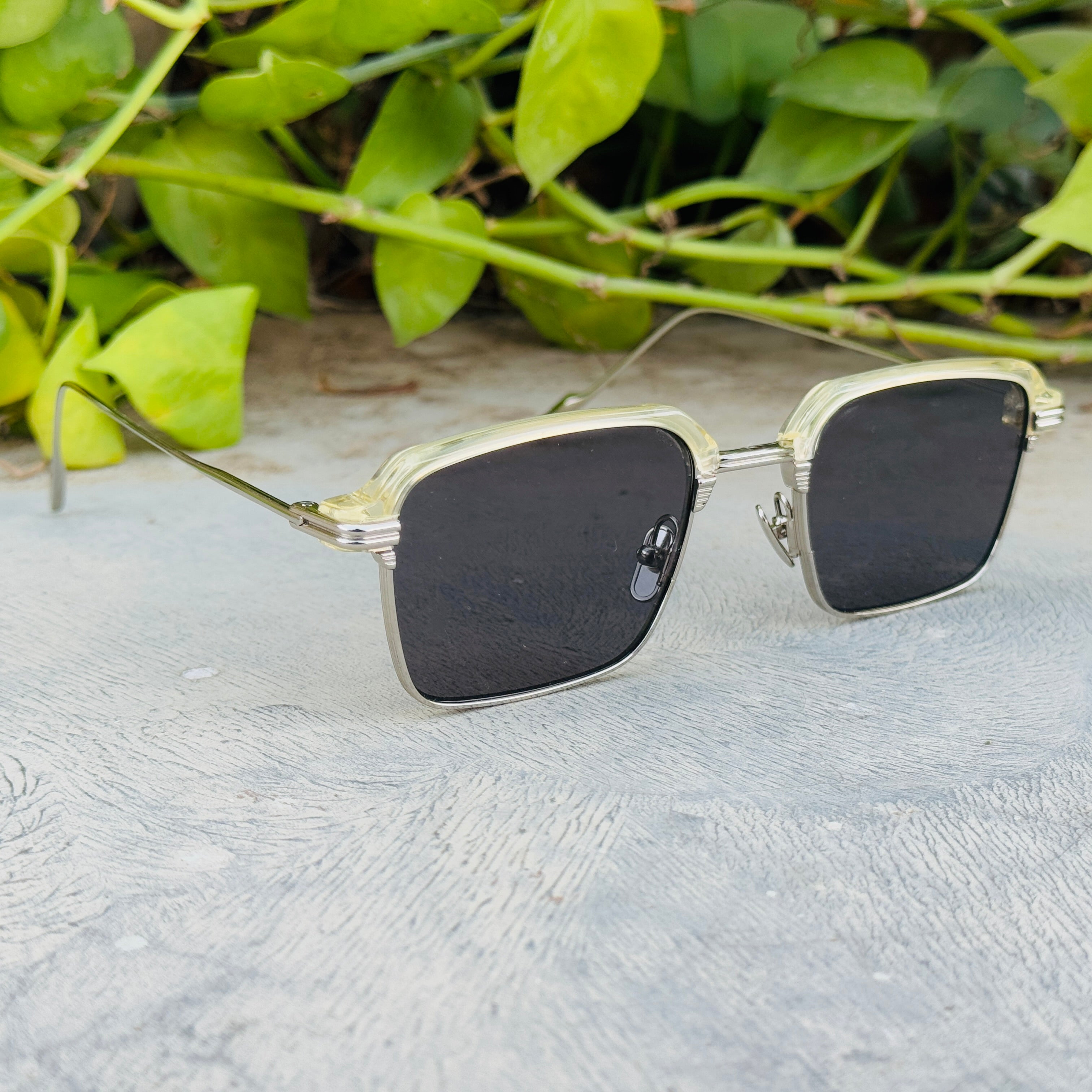 Gentle Monster – 01 – 54 – Silver Black – Acetate – Metal - Optics – Unisex - Premium (Original)