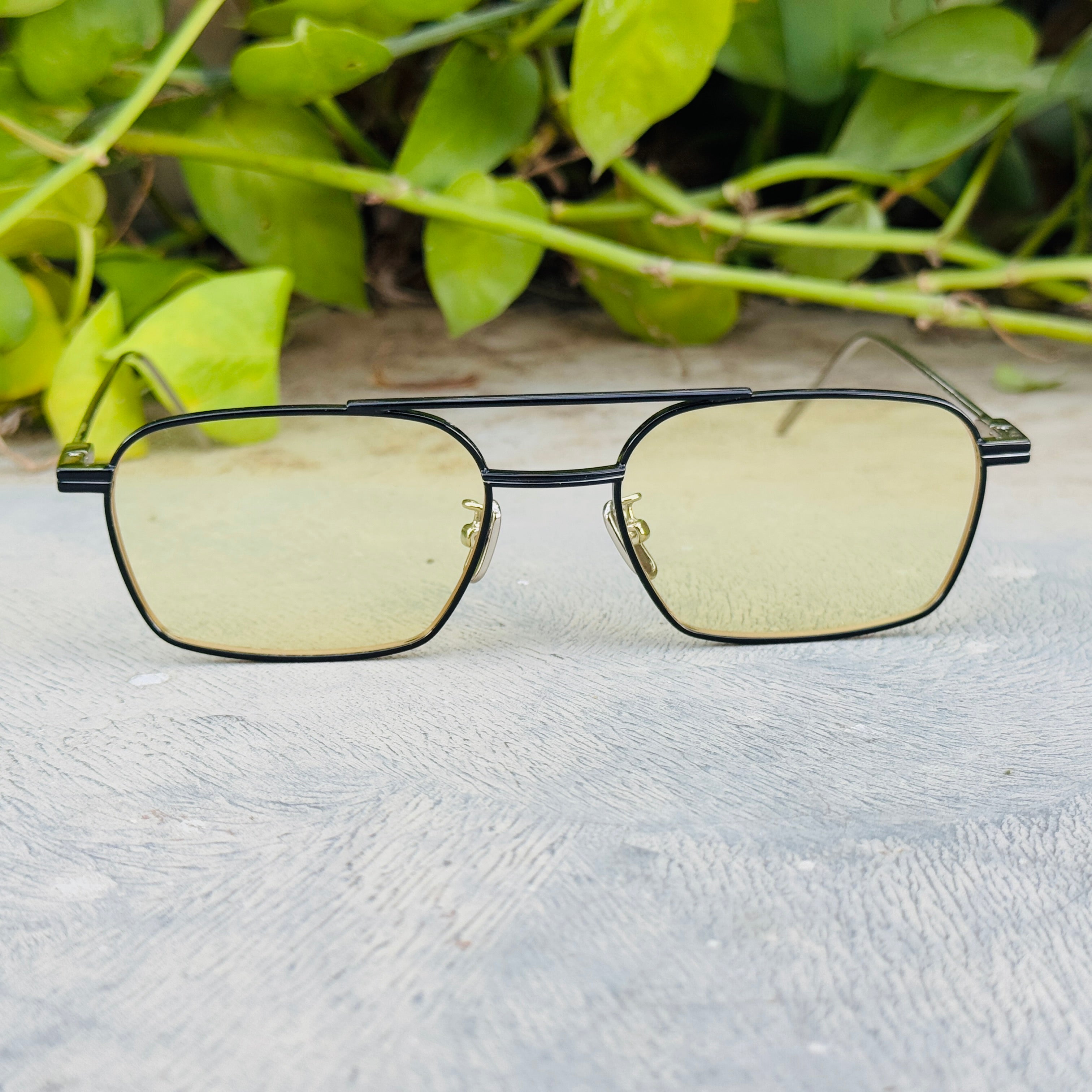 Gentle Monster – 031 – 54 – Black Yellow – Metal - Sunglasses – Unisex - Premium (Original)