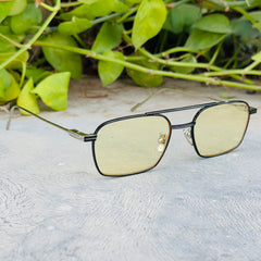 Gentle Monster – 031 – 54 – Black Yellow – Metal - Sunglasses – Unisex - Premium (Original)